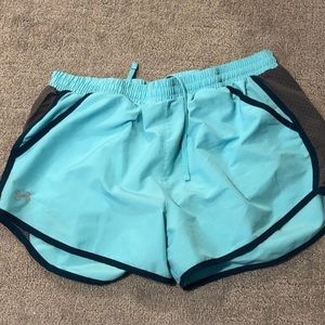 BLUE UNDER ARMOUR SHORTS